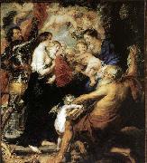 Peter Paul Rubens Our Lady with the Saints USA oil painting artist